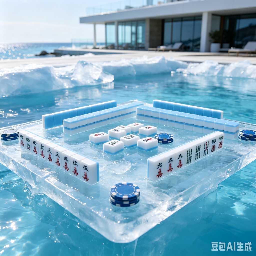 blue mahjong tiles