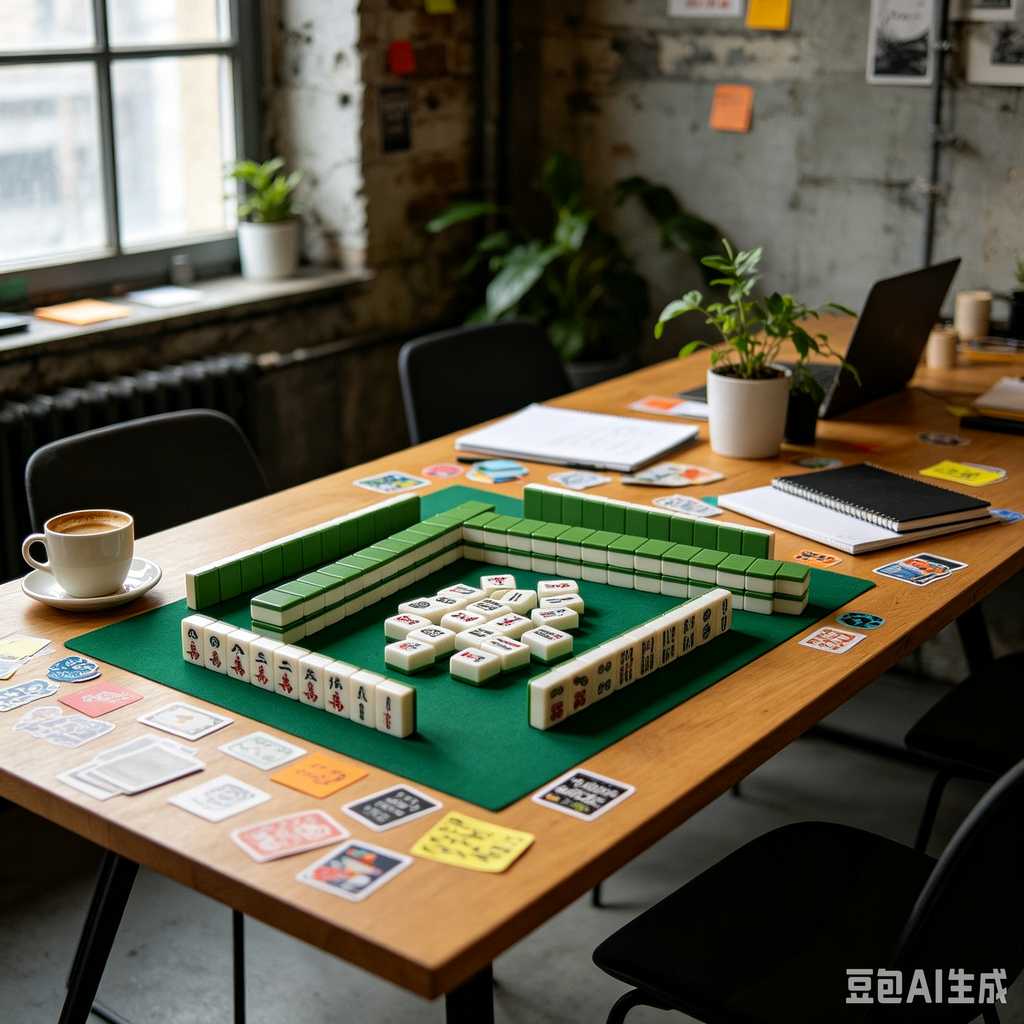 ornamental mahjong tiles