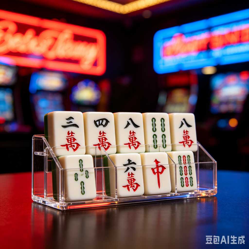 gradient pink mahjong tiles